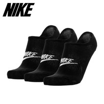 나이키 나이키 남녀공용 NSW 에브리데이 에센셜 노쇼우 삭스(3켤레) SK0111_010, M