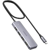 유그린 USB C 허브 4포트 3.0, 선길이 2피트