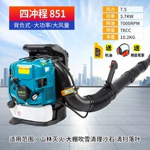 가솔린 엔진 배낭 송풍기 블로워 청소기 낙엽 브로와, 4행정  EB851(7.5hp)