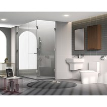 [이누스바스] *[이누스 ] 프리미엄 타일 욕실리모델링 패키지 빈티지카페 (공용/거실), 선택:욕조