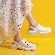 오너클랜 커플 공용 아쿠아 샌들 비올때 간편 외출용 슬리퍼