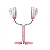 SCENES Lifelike 이어폰 스탠드 마이크 홀더 바이노럴 녹음 더미 헤드 받침대 스트리밍 라이브 전송 ASMR (핑크), 상세페이지 참조, 상세페이지 참조