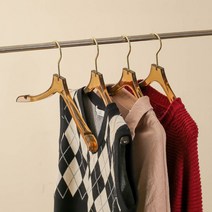 클리어 아크릴 옷걸이(브라운) 옷가게 의류매장 디피, 상세 참조, 상세 참조