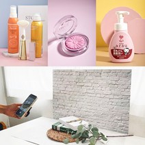 사진 배경지 셀프 촬영 천 뒷배경 PVC 배경 음식 인스타 소품 그라데이션 나무 대리석, 7. 컬러 타입, 7-11. 브릭 오렌지