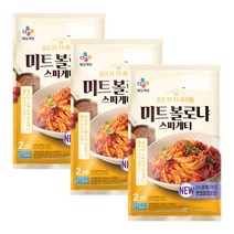 CJ 미트볼로냐 스파게티 2인(625g) x 3개, 상세페이지 참조