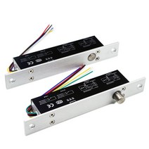 디지털 키 지문 유리문 도어락1000KG5 전선 DC12V 전기 잠금 도어 자기 지주 힘 액세스 제어 볼트, 01 Fail safe