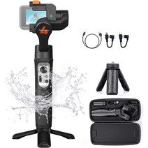hohem iSteady Pro 4 짐벌 스태빌라이저 GoPro 10/9/8/7 Insta360 One R DJI OSMO 액션 3축 액션 카메, 한개옵션0