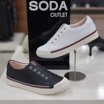 소다 소다 여성 데일리 경량 슬립온 스니커즈 FLS302
