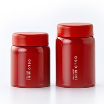 STS 스텐304 이중진공 내용물이 새지않는 미러가공 이유식 보온죽통, 280ml, 레드
