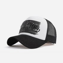 [프롬슈] 다크 성조기 메쉬캡모자 여성 남성볼캡 (5801823)