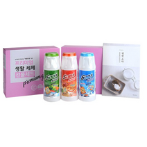 소다스쿨 프리미엄 생활세제 용기 3종 선물 세트, 8세트