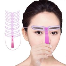 일자 아치형 눈썹 아이브로우 그리기 정리 가이드 8종 눈썹그리는법 눈썹모양 눈썹다듬기 눈썹틀 아이브로우틀 joo☆na, ※­선택:눈썹가이드8종▣, ※­선택:상품선택▣
