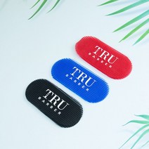 헤드폰 거치대 이어폰 거치 재사용 가능한 재사용 가능한 헤어 그리퍼 테이프 2 개/세트 전문가용 미용사, 01 Random Color, Random Color