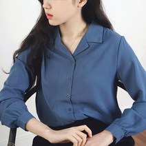 루아라 링클프리 블라우스 셔츠