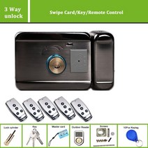출퇴근기록기 얼굴인식 근태 지문 인식기 AA 건전지 쉬운 설치 똑똑한 자물쇠 RFID 전자 로커 무선 Rfid 근, 13 Double 5 Remote