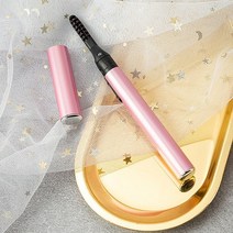 속눈썹영양제 코팅제 에센스 세럼 발모제 전기 컬러 롤러 휴대용 안전 가열 강화제 오래 지속되는 메이크업 도구 배터리 없음, 02 Pink, 한개옵션1