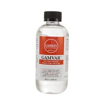 갬블린 감바 유화물감 그림 광택제 250ml, 8.5온스, 분명한