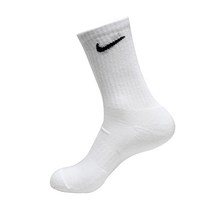 나이키 에브리데이 쿠션 3팩 양말 화이트 남자 남성 크루삭스 스포츠 운동 장목 중목 SX7664-100