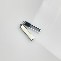 [DP1-001] 써지컬스틸 부자재 사각 펜던트 목걸이만들기 DIY 재료 악세사리부자재