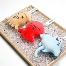 모찌타운 모찌 씨푸드 휴대용손난로 핫팩인형, 옵션/모찌_오징어