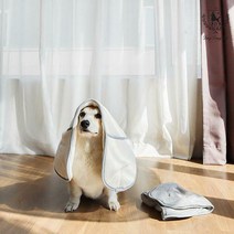 딩동펫 애견 드라이타월, 애견 드라이타월_아이보리