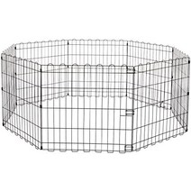 울타리 반려견울타리 반려견 투명 낮은 대형견펜스 가림막 견사 새끼강아지, 초소형 - 24 높음