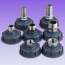 TOOL 스테인레스 IBC 탱크 도트통 농약통 피팅 커넥터, 3-IBC스텐니뿔-20mm