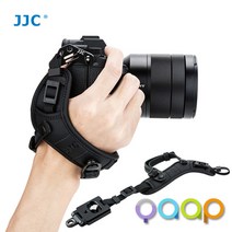 JJC HS-ML1M 미러리스 카메라 핸드그립 스트랩 블랙