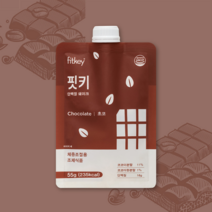[핏키] 프로틴 다이어트 3초 쉐이크 55g x 7개입 (초코) (1주분)