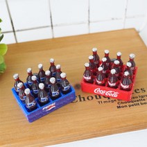 콜라 박스 자석 미니어처 2type 집꾸미기 빈티지한, 펩시