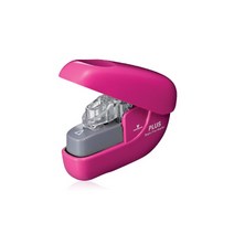 PLUS 스테플러 페이퍼 클린치 심 필요없는 SL-106NB, 01-화이트