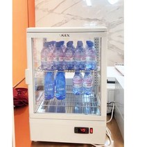음료냉장고 미니쇼케이스 음료쇼케이스 미니냉장고, (음료냉장고/58L/화이트)