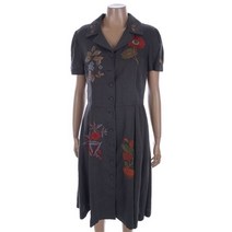 비꼴리끄 NC02 린넨자수원피스 b182zo3020990