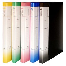 UBB001486현풍 PP 스프링화일 A4 상철 2개 MO, 흑색