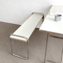 오그레 스테인레스 밴딩벤치 1150X300, 자작나무화이트(+40,000원)