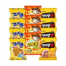 크라운 죠리퐁 74g 4개+사또밥 67g 4개+인디안밥 83g 4개, 1세트