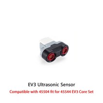 테크니컬 EV3 45500 컬러 터치 자이로 초음파 센서 PF 부품 DIY MOC 교육용 빌딩 블록, 07 Ultrasonic Sensor