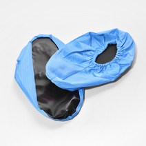 크린룸 무진 신발 덧신( Max. 350mm ) 적용가능 방진 덧신 제전 덧신 방진화 / 검정 타포린 바닥, 1. 블루(BLUE) 1켤레