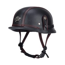 독일식 빈티지 할리 오토바이 바이크 헬멧 고글 가죽 고글모, XXXL, 13번