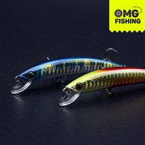 오마이갓피싱 고스트 미노우 90S 싱킹미노우 6컬러 배스 미노우 루어낚시, GHM90S-3