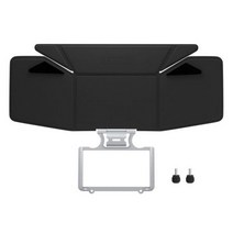 모니터후드24인치 모니터커버 모니터후드 For DJI Mini 3 Pro Plastic Sun Hood RC Remote Durable Foldable Control Shade M, black