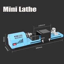 미니 선반 탁상용 CNC 목공7Level Max 7000RPM Adjustable Speed 150W Rate Mini Lathe Beads Machine Poli, 한개옵션0, 한개옵션0