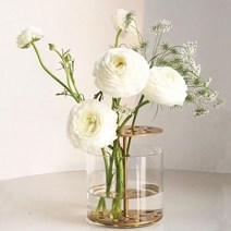 인테리어 꽃병 이케바나 황동 꽂이 한송이 오브제 남궁민 체체 레고꽃다발 화병