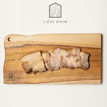 [천삼백케이] [리베바움] 프리미엄 원목도마 골든티크우드 서브04 각인가능, 선택안함