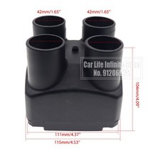 캠핑카제작부품 악세사리 car air outlet vent cover 42607590mm for air 디젤 주차 히터 부품 for webasto heater 2kw5kw, 2kw 4 구멍 42mm