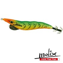 몰릭스 밀러리그 EVO 에보 2.5호 에기 애기 수평 한치 갑오징어 문어 쭈꾸미 채비 낚시 에깅, 1015 red tiger