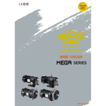 에스피지(SPG) 기어드모터(MEGA) - 삼상 2HP(1.5kW) - 220/380V 60Hz / 프레임(F172) / 감속비(1/40~1/200), HT(Horizontal) 타입, F172, 75