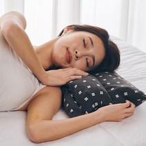 모로필로우 베개 바이오비드폼, 블랙, 1개