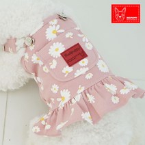 [레드퍼피] mulrise moon 멜빵 애견용품, 상품선택:물오름멜빵베이지M