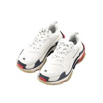 발렌시아가 트리플S 스니커즈 524037 W09OM 9000 WHITE